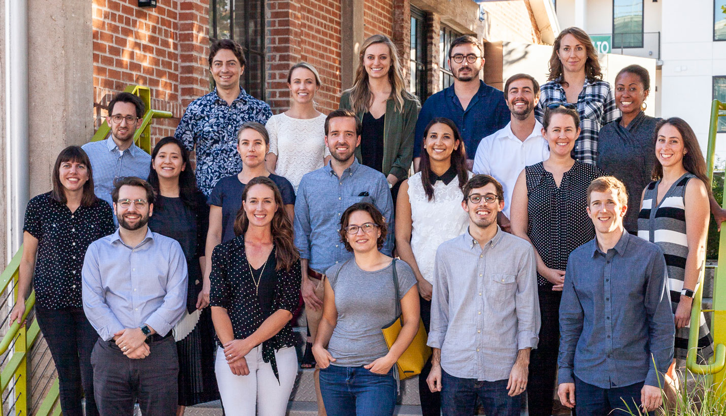 The inaugural graduating class of the AIA Austin Chapter Leadership Collective development program. - AIA Austin