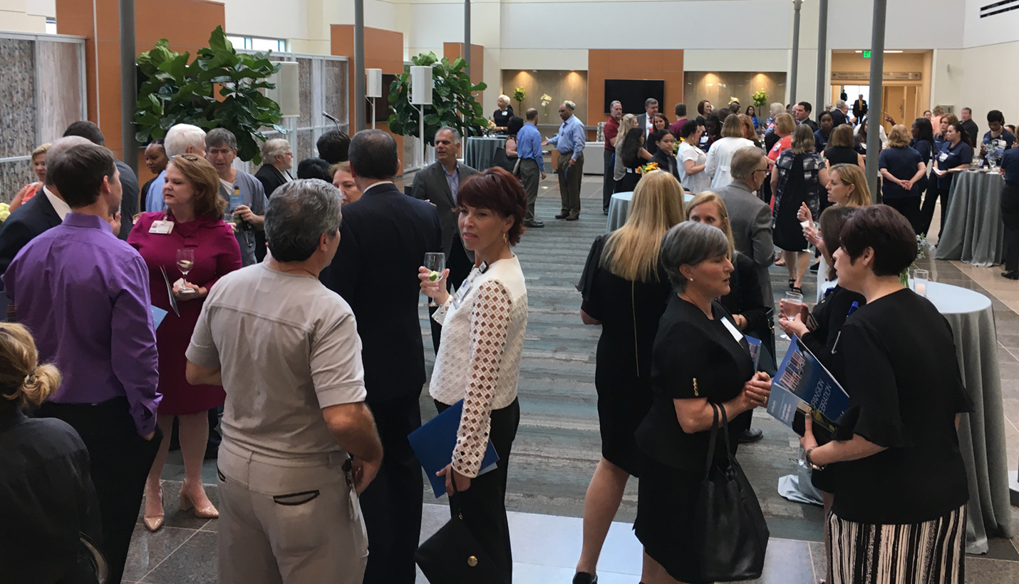The reception at the grand opening of the Houston Methodist Hospital West Campus expansion project. - Page