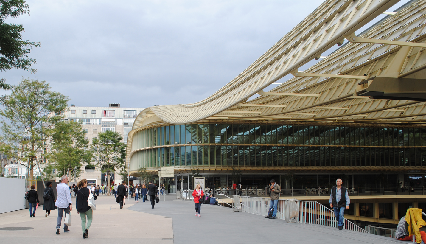 Les Halles designed by Patrick Berger and Jacques Anziutti, Paris - Ricardo Munoz