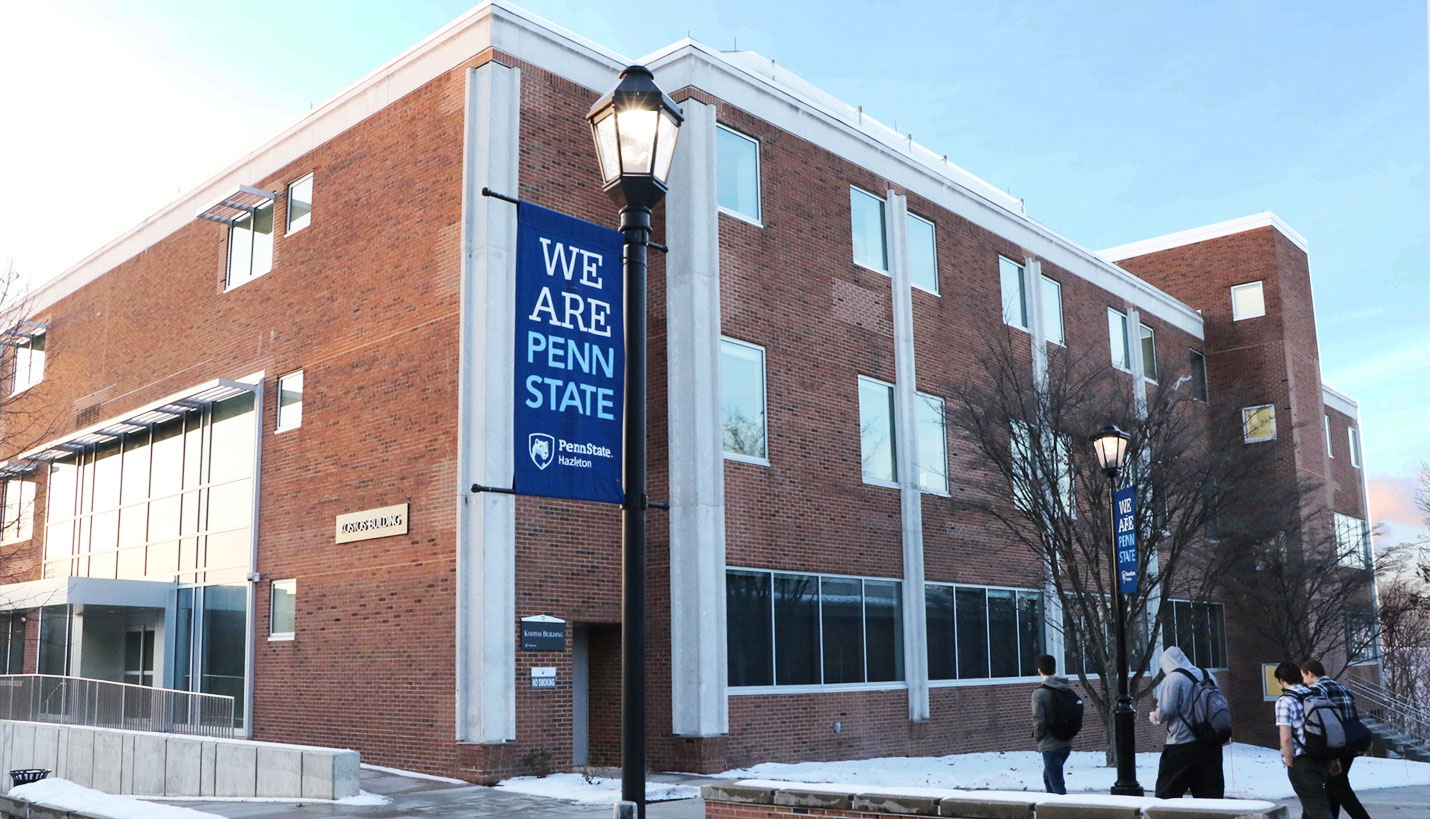 The newly renovated Kostos Building at Penn State Hazleton welcomed students for the Spring 2018 semester. - Penn State Hazleton