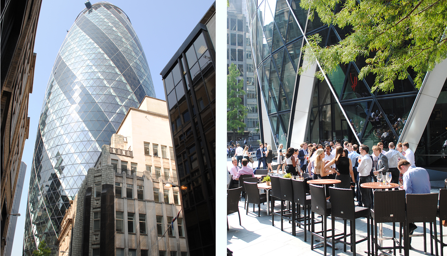 30 St Mary Axe designed by Foster + Partners, London - Ricardo Munoz