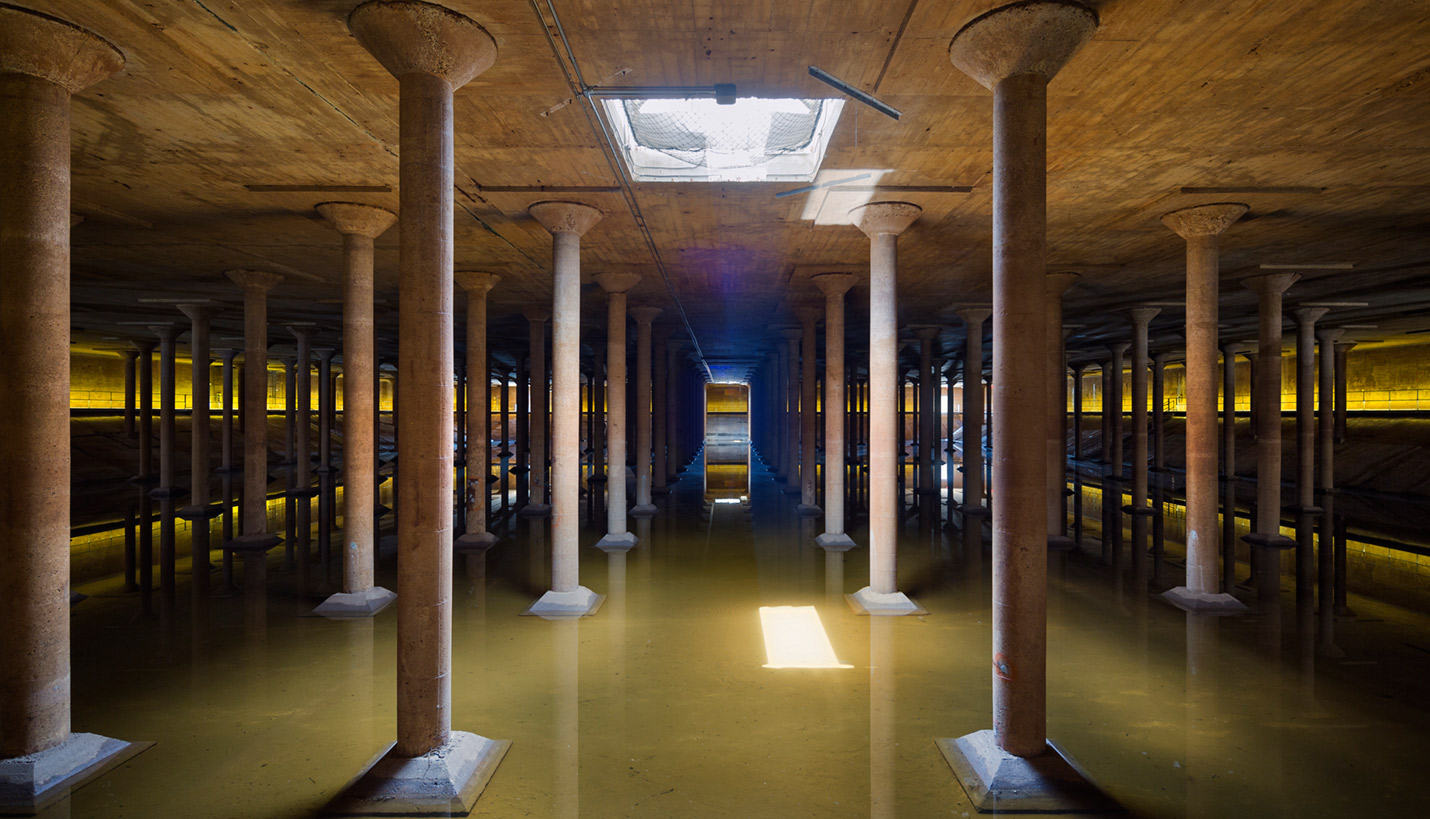 Interior of The Cistern at Buffalo Bayou Park - © Esto Photographics / Albert Vecerka