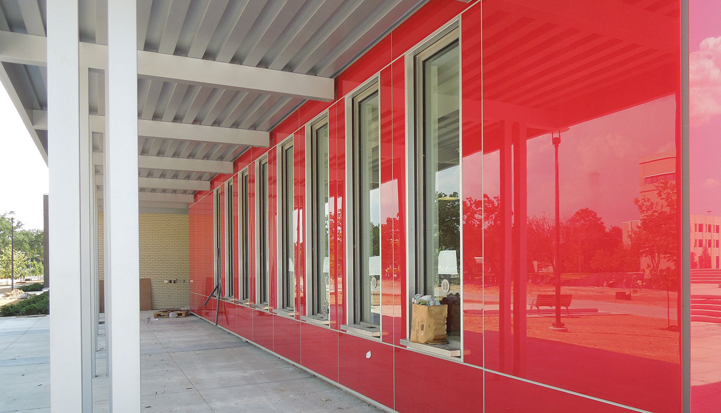 Keeping Houston Red: Red signifies key points of interaction with the public, such as the main ticket booth. (08/18/2014) - Page