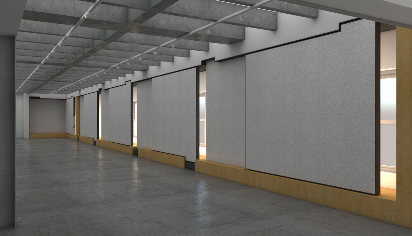 Custom panels are operable and help reduce harsh western light in the evening hours. - 
