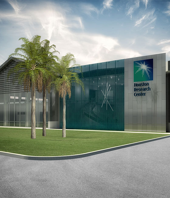 Aramco Services Houston Research Center as designed by Page