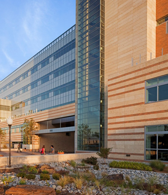 The University of Texas at Arlington Engineering Research Building as designed by Page in collaborat