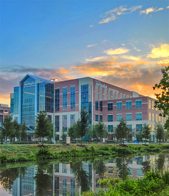 Houston Methodist - The Woodlands as designed by Page