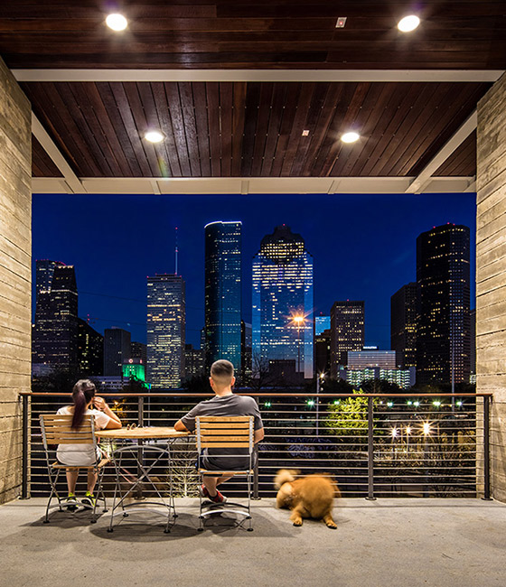 Page is the architect of the built designs in Buffalo Bayou Park.