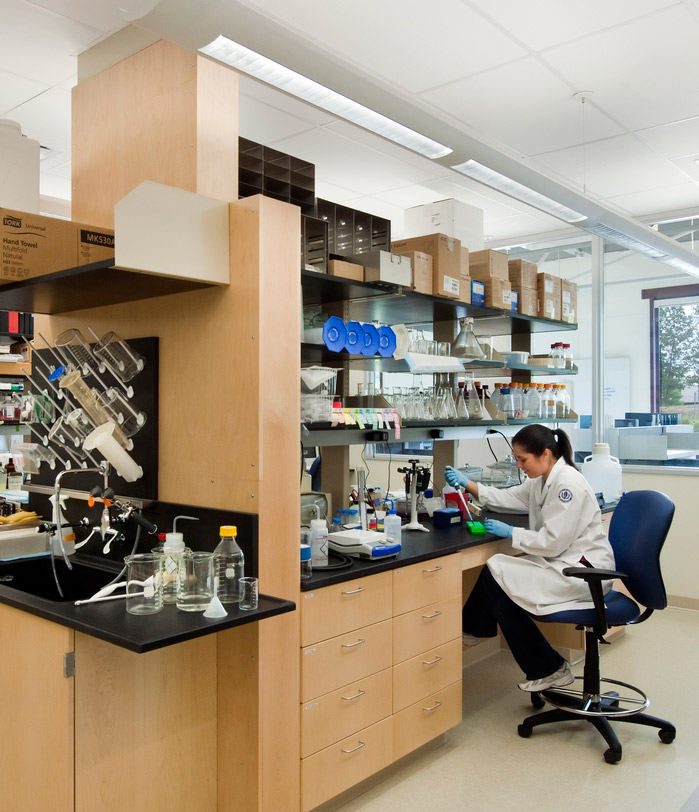 The award-winning laboratory at the University of Connecticut Cell and Genome Sciences Institute as